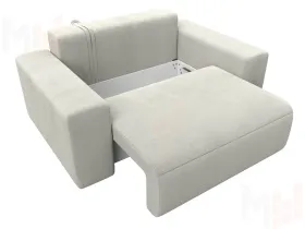 Кресло Лига-036 НПБ ( TOWER 01 молочный )