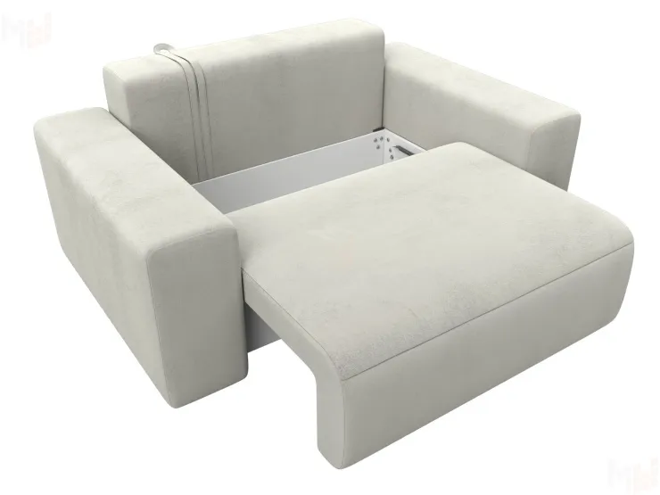 Кресло Лига-036 НПБ ( TOWER 01 молочный )