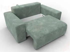 Кресло Лига-036 НПБ ( BRUT 08 зеленый )