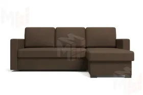 Угловой диван Джессика коричневый