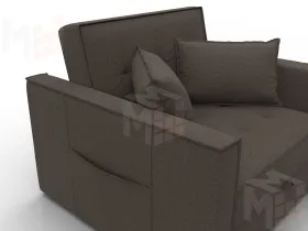 Кресло-кровать Лига-104 (80) ( Амур 05 коричневый )