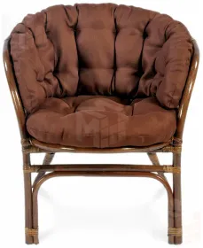 Подушка на кресло «Багама» полная коричневая