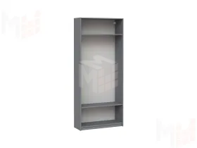 2.06.07.260.4 МАКС стеллаж 100х36х233 серый