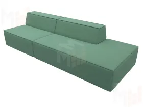 Диван прямой модульный Монс Модерн правый ( Амур зеленый )