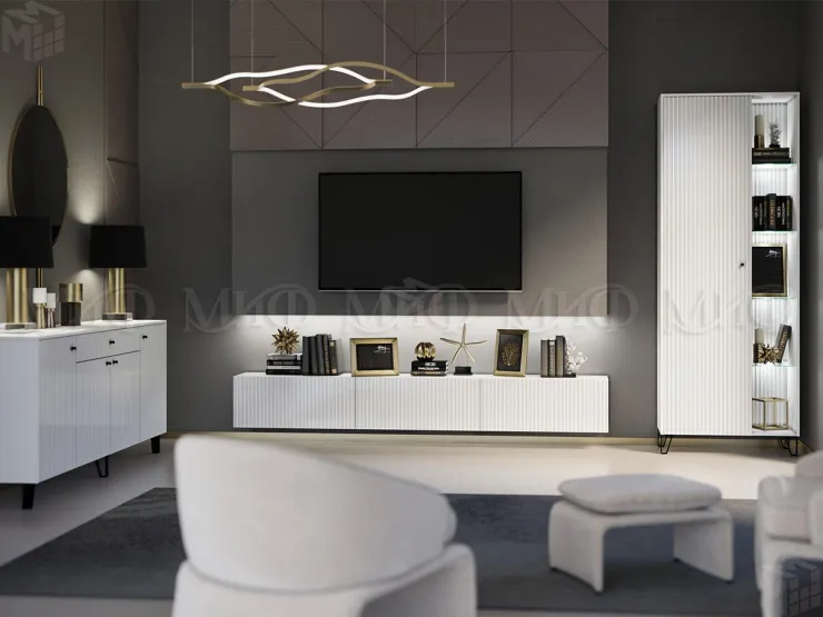 Комод Оливия (белый)