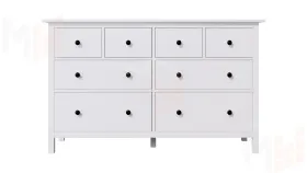 Комод КЫМОР 8 ящиков белый