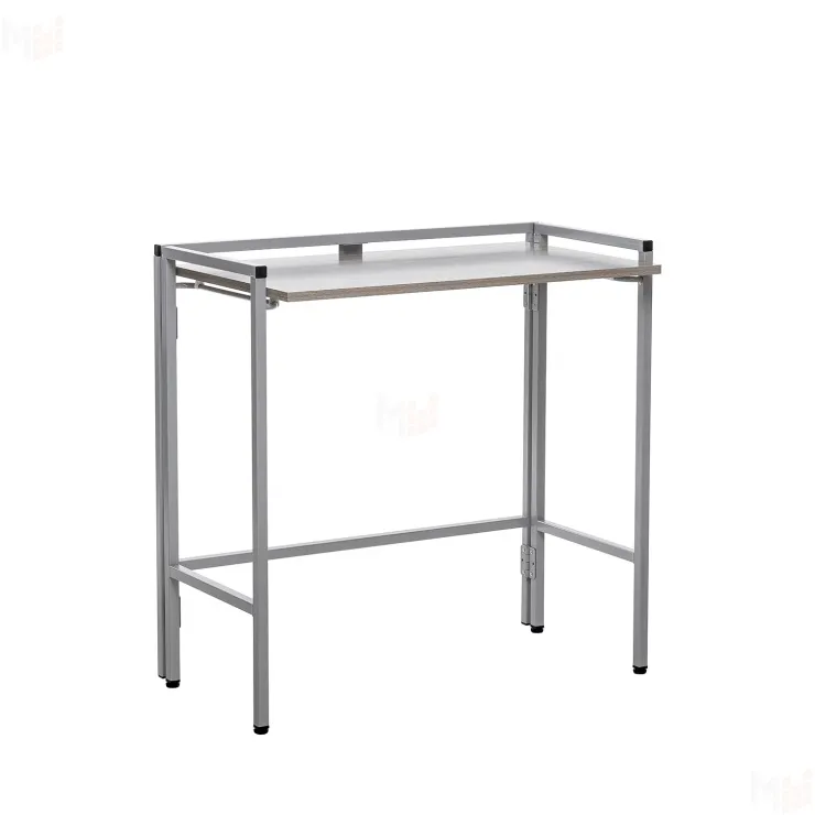 Стол раскладной Leset Энзо 800 (Серый/Атлас светлый)