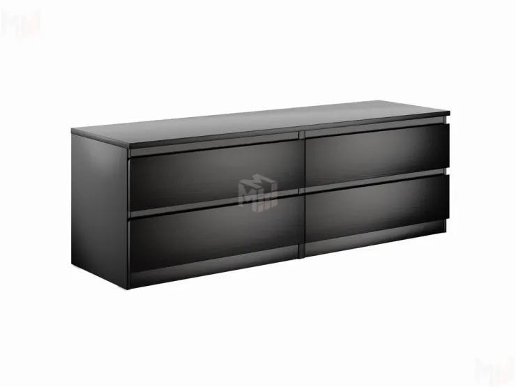 2.05.02.030.5 МАЛЬТА комод 4 ящика 160х54 Дуб Венге RU