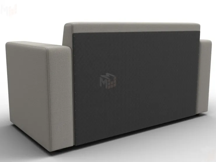 Диван прямой Лига-093 ( Амур 02 бежевый )