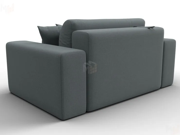 Кресло Лига-036 НПБ ( Амур серый )