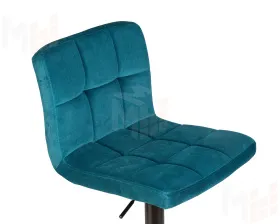 Стул барный DOBRIN DOMINIC (морской волны велюр (MJ9-99))