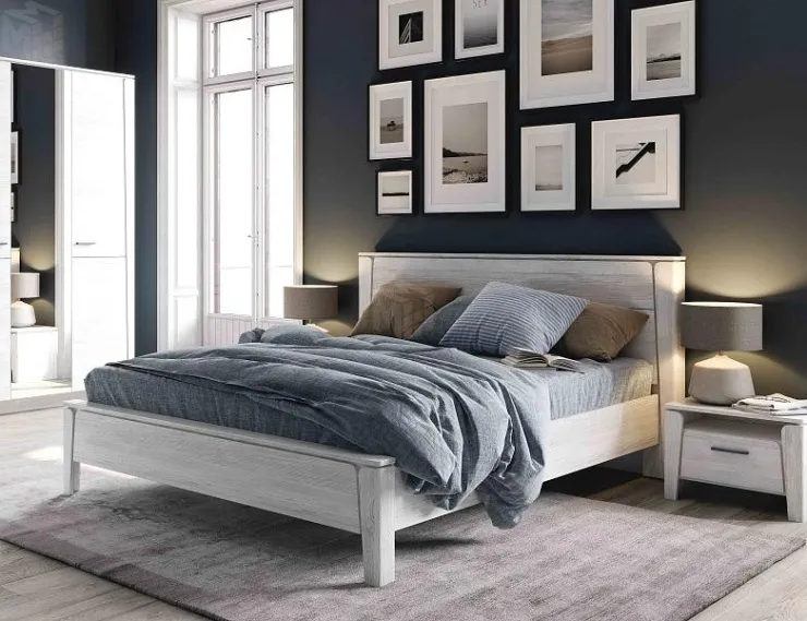 Кровать 1600 Мальта (дуб винтерберг)