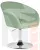 Кресло дизайнерское DOBRIN EDISON (мятный велюр (1922-8))