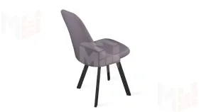 Стул Франк (паук) исп. 2 - ДП2-30 Черный матовый/Catania Lavender (лавандовый)