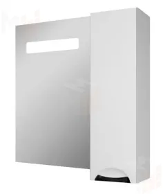 Шкаф-зеркало Грация 85 левый/правый с подсветкой LED Домино