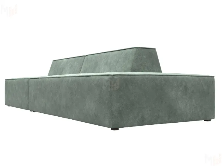 Диван прямой модульный Монс Модерн правый ( BRUT 08 зеленый )