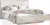 Кровать Парящая Сильвия ортопед дерево Кашемир/Дуб Крафт серый