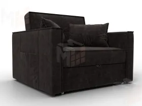 Кресло-кровать Лига-104 (80) ( BRUT 17 коричневый )