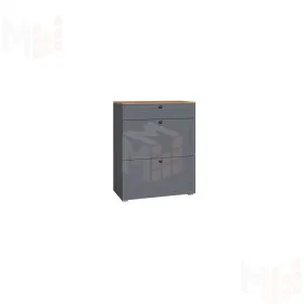 Тумба для обуви 16.121 Остин серый графит