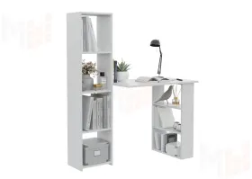 Стол компьютерный Асти-4 (белый)