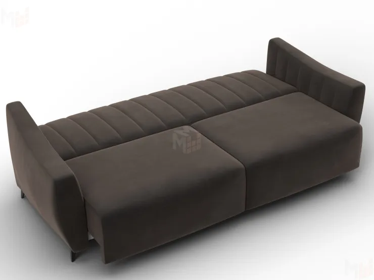 Диван-книжка Лига-095 НПБ ( SEVEN 727 коричневый )