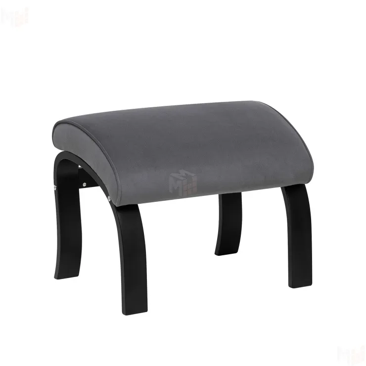 Пуф Leset Универсальный с кантом (Венге/V32 серый, кант V32 серый)