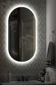 Зеркало с LED подсветкой Delight 550х1000