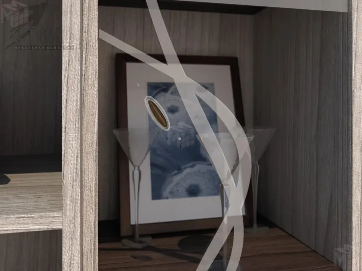 Гостиная Атлантида-2Б ясень шимо