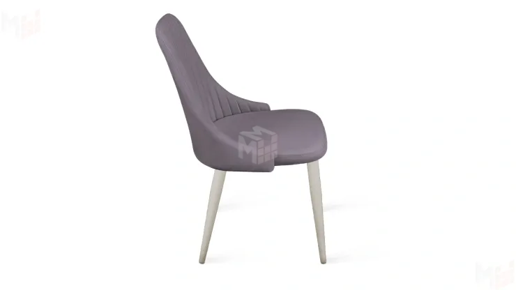 Стул Франк (конус) исп. 2 - ДП2-30 Капучино матовый/Микровелюр Catania Lavender (лавандовый)