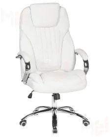 Офисное кресло для руководителей DOBRIN CHESTER (белый)