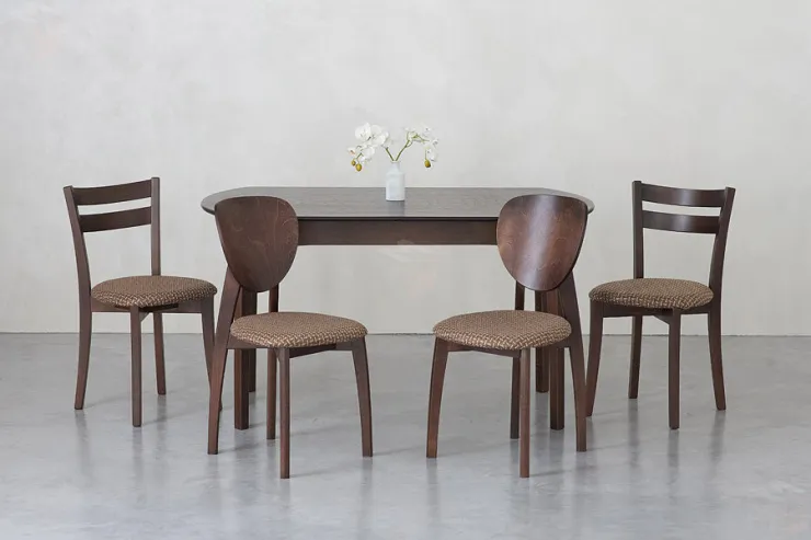 Стол «Модерн-1» (раздвижной) коричневый