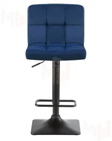 Стул барный DOBRIN DOMINIC (синий велюр (MJ9-117))