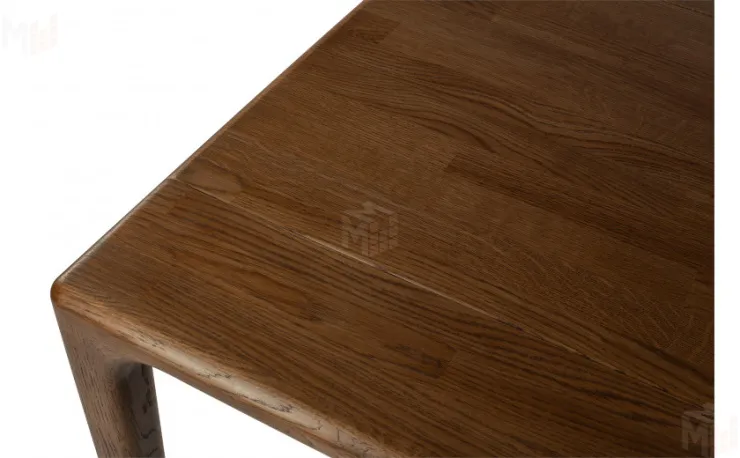 Стол деревянный из массива дуба Соул 180 Дуб темный