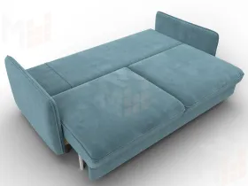 Диван прямой Лига-064 НПБ ( SEVEN 113 бирюзовый )