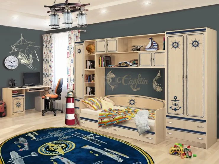 Модульная детская мебель Капитан