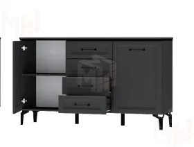 Комод К-3 Шарм  Антрацит