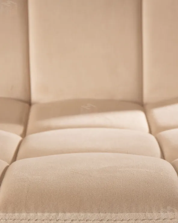 Стул барный DOBRIN KRUGER ARM (бежевый велюр (MJ9-10))