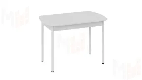 Стол обеденный Крит Белый, Белый матовый