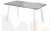 Стол раскладной Лаки Лофт 140 Бетон/Белый