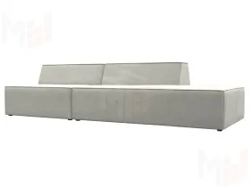 Диван прямой модульный Монс Модерн правый ( TOWER 01 молочный )