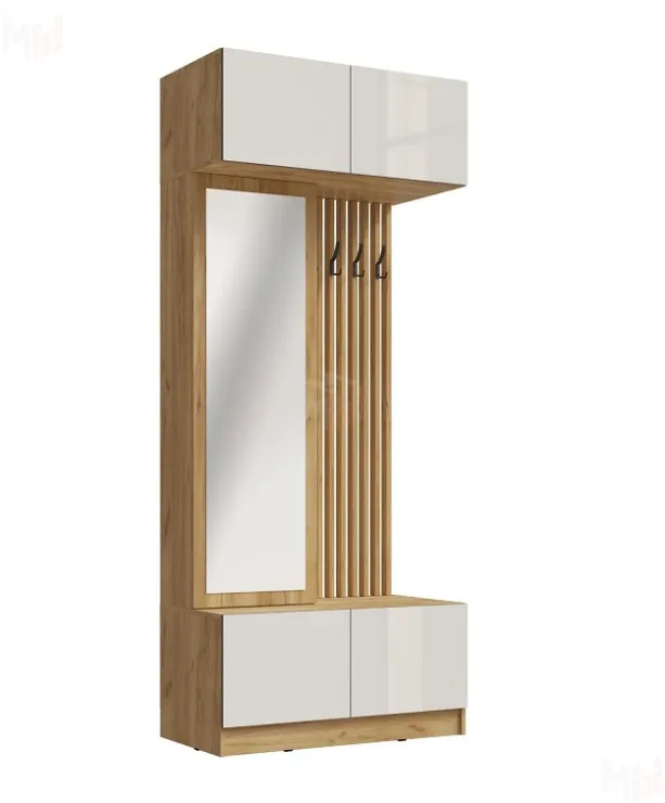 Прихожая Роджина (белый глянец)