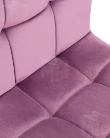 Стул барный DOBRIN GOLDIE (пудрово-сиреневый велюр (MJ9-52))