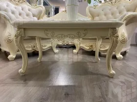 Столик прямоугольный Мона Лиза крем