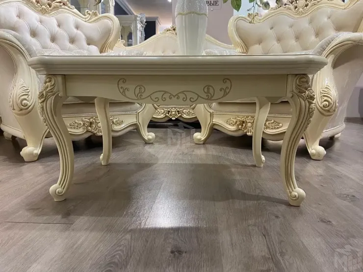 Столик прямоугольный Мона Лиза крем