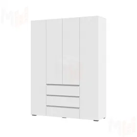 Шкаф 4х створчатый Хелен ШК 05 белый