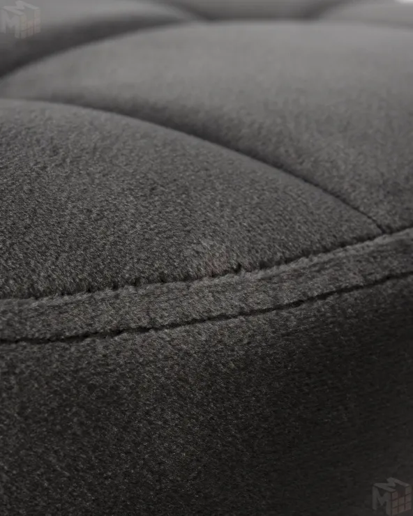 Табурет барный DOBRIN BRUNO (серый велюр (MJ9-75))