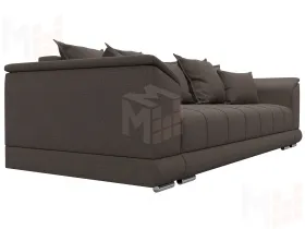 Диван прямой НордСтар НПБ ( Амур 05 коричневый )