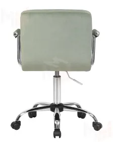Офисное кресло для персонала DOBRIN TERRY (мятный велюр (MJ9-87))