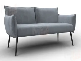 Диван прямой Лига-083 ( TOWER 10 серый )