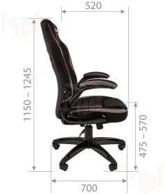 Кресло для геймеров CHAIRMAN GAME 19